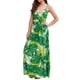 thumbnail image 2 of Lucakuins - Vestido largo de verano para mujer, sin mangas, sin espalda, cuello en V profundo, bohemio, floral Lucakuins  moda, 2 of 9