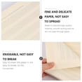 thumbnail image 2 of 100 Sheets Loose-Leaf Manuscript Paper 3mm 10 Rows Empty Refill Paper Practical Composition Notebook Refill Paper for Students Staff Use (White), 2 of 8