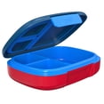 thumbnail image 2 of Zak Designs Mario Bento Box for Kids - BPA-Free, Leakproof with Compartmental Lid, 2 of 8