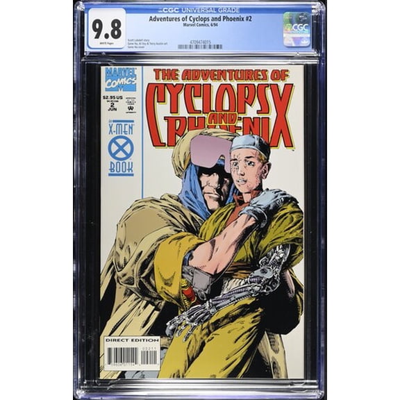 Collectible Adventures of Cyclops and Phoenix #2 - CGC 9.8 Comic Book