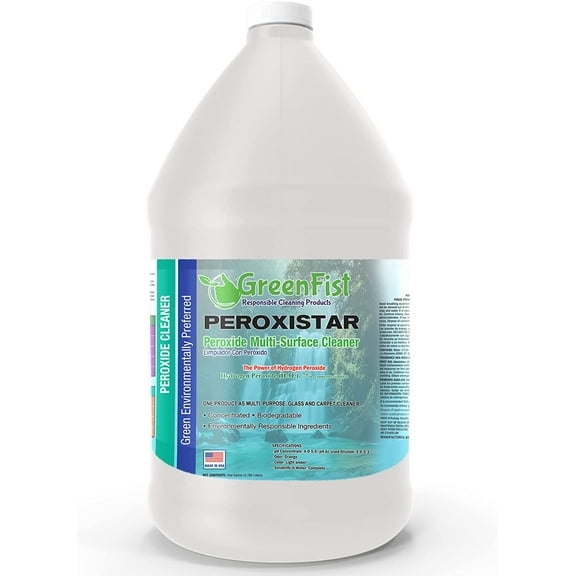 All Purpose Hydrogen Peroxide Cleaner with Citrus Fragrance [ Ultra Concentrated ] Makes 16 Gallons Ready To Use (1 Gallon)