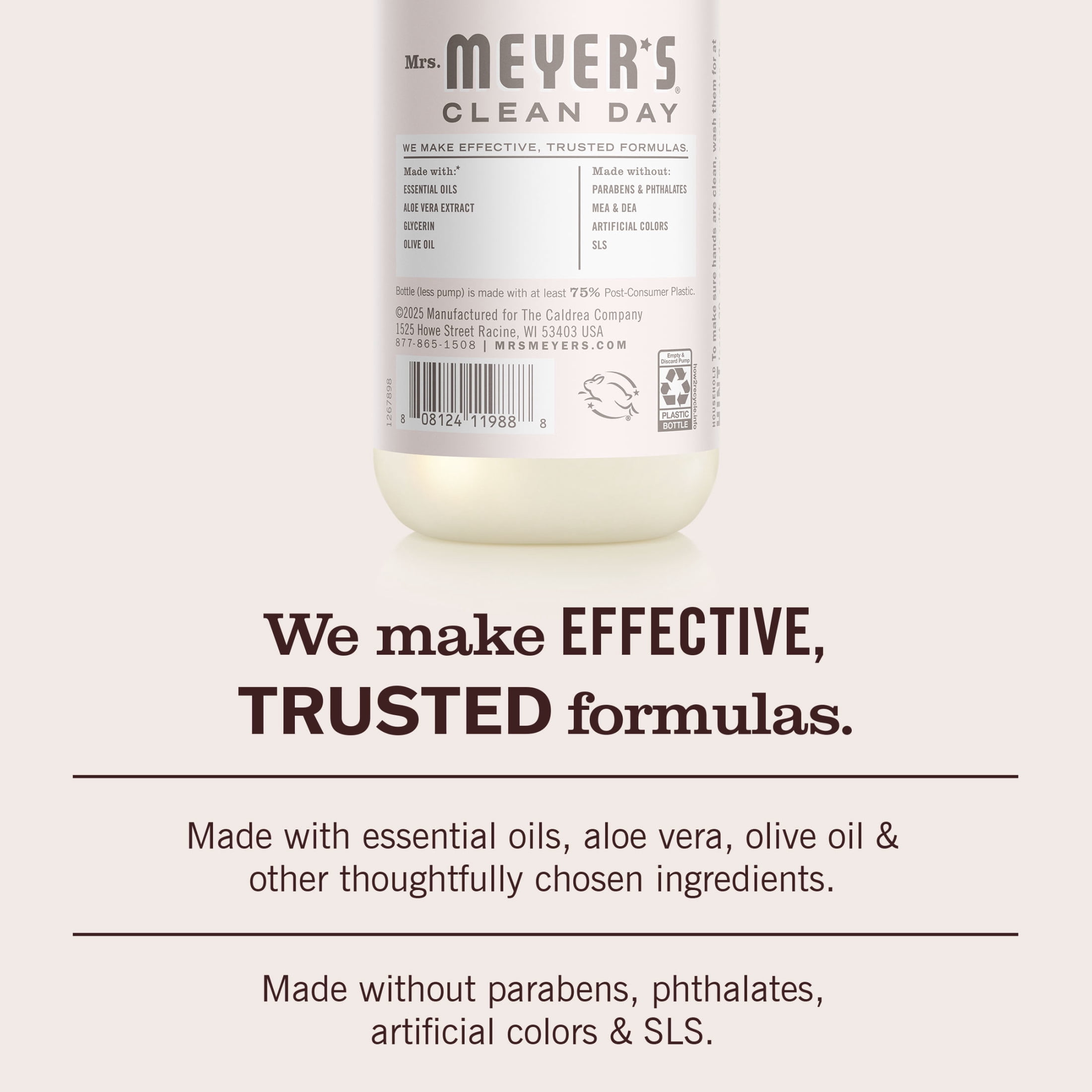 Mrs. Meyer’s Clean Day Hand Soap, Gardenia Scent, 12.5 Fl Oz