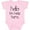 AD-Pink, variant on Inktastic Hello, I'm New Here. Boys or Girls Baby Bodysuit