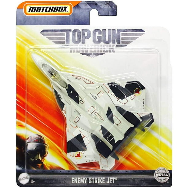 Mattel Matchbox Skybusters Toy Metal Planes - Top Gun: Maverick - ENEMY