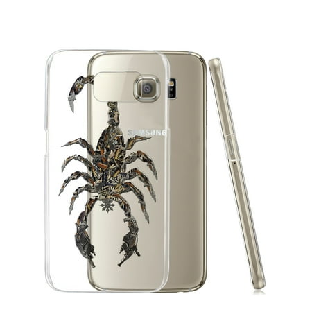 KuzmarK™ Samsung Galaxy S6 Edge Clear Cover Case - Scorpion