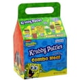 thumbnail image 4 of SpongeBob Squarepants Krabby Patties Gummy Candy Combo Meal, 6pk, Each Box Includes Individually wrapped Krabby Patty Burgers, 26.4oz Total with Spongebob Waterproof Sticker. Sticker May Vary, 4 of 7
