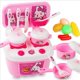 thumbnail image 2 of Accesorios de cocina para juegos de niños, juego de 16 piezas, juguete de cocina para niños, rompecabezas, juguete de cocina de alta capacidad, 2 of 7