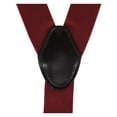 thumbnail image 3 of CTM  Elastic Y-Back Sleek Swivel Hook Suspenders (Men), 3 of 5