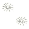 thumbnail image 3 of serony 12 Pcs Miniature Plates Realistic Elegant Appearance Fork Exquisite Tableware Model Minihouse Accessories Meaningful Gift A-silver 2Set, 3 of 6