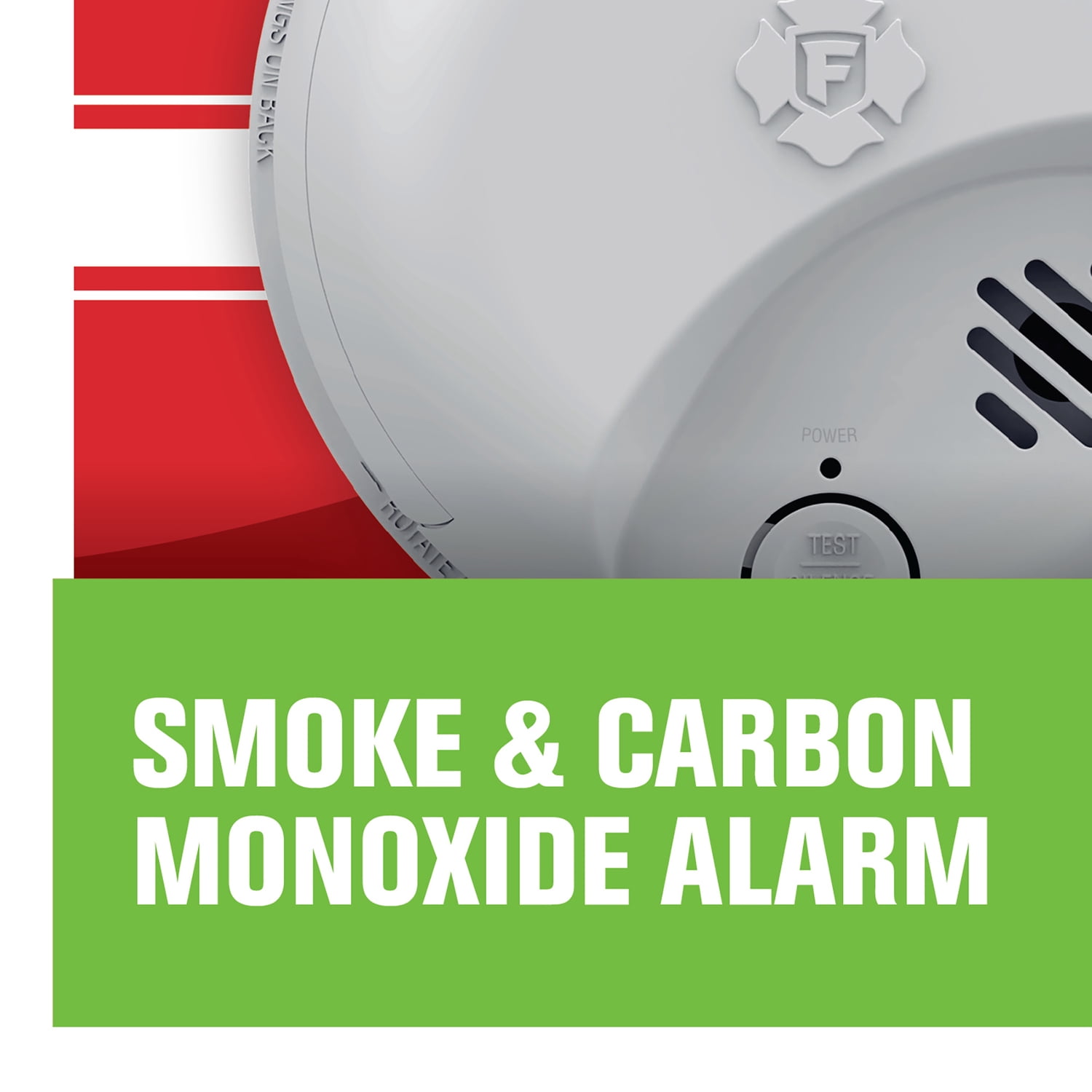 First Alert SMICO100 Battery-Operated 2-in-1 Smoke and CO Alarm, Ionization