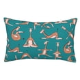thumbnail image 1 of Balery Giraffes Doing Various Yoga Funda de Cojín Estampada, Regalos para Mujeres, Regalos de Amor para Ella, Regalos para Novia o Esposa, Funda de Almohada-20"x30", 1 of 6