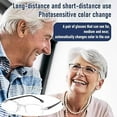 thumbnail image 2 of Presbyopia Glasses, Qatteeey Intelligent Zoom Anti Blue Light Presbyopia Glasses,Autozoom Reading Glasses For Men Women, 2 of 7