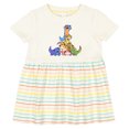 thumbnail image 3 of Inktastic Gecko Pile Cute Lizards Girls Baby Dress, 3 of 5