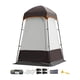 thumbnail image 4 of Tienda de carpa de privacidad Tienda de ducha con bolsas de transporte Configuración fácil de refugio portátil al aire libre para acampar el vestuario Café, 4 of 8