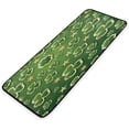 thumbnail image 7 of Dreamtimes St.Patrick's Day Kitchen Rug 39"x20", Beautiful Green Clover Non Slip Washable Cushioned Carpets Polyester AntiFatigue Comfort Porch Floor Mat for Washroom Bedroom, 7 of 7