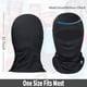 thumbnail image 5 of Máscara facial Ski Mask Achiou Balaclava, protector UV, color negro, 5 of 6