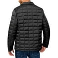 thumbnail image 2 of Little Donkey Andy Men's Lightweight Quilted Puffer Jacket Windproof Thermal Winter Coat with Recycled Insulation Black XXL, 2 of 7
