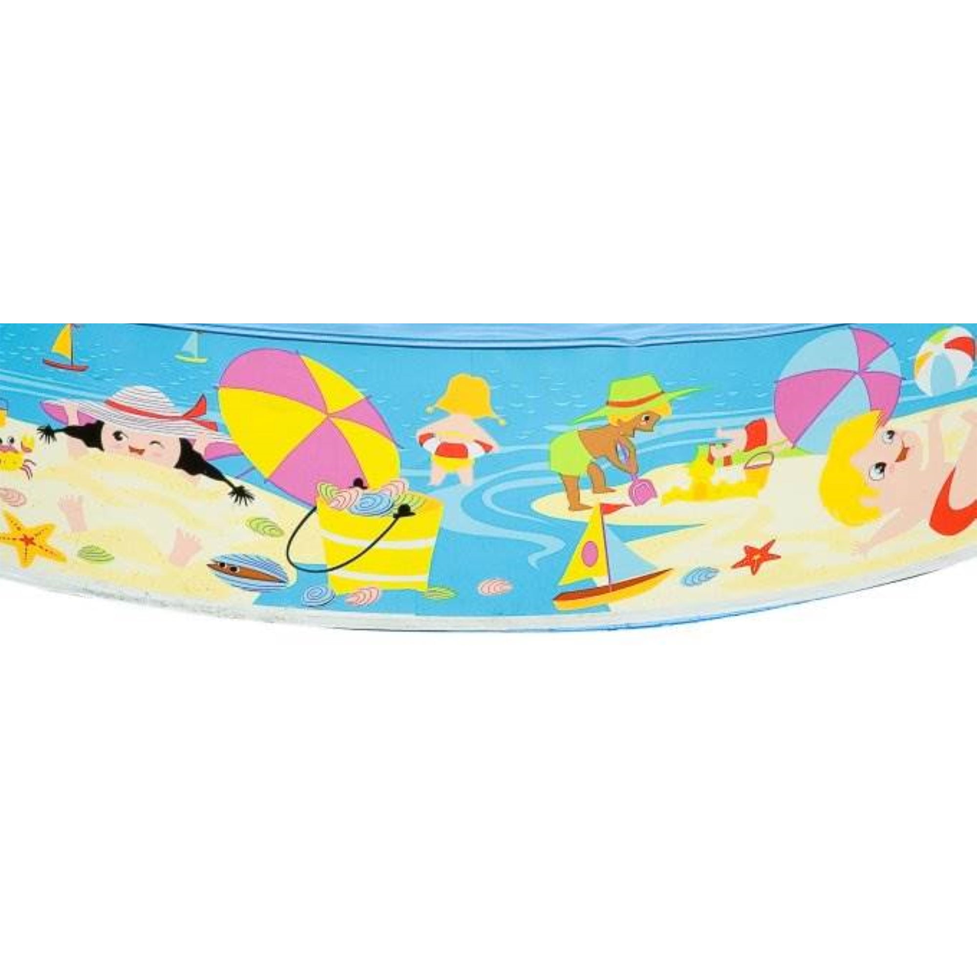 Intex Beach Days Snapset Instant Kids Childrens Swimming Pool (6 Pack)