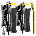 thumbnail image 1 of CircleRoad Stabilisateur d'Empiècement de Roue de Campeur 2 Ensembles, Grain Latéral Amélioré Stabilisateur Robuste en Forme de X Accessoires pour Remorque de Voyage VR Antimo, 1 of 6