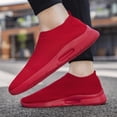 thumbnail image 3 of GLYGML Slip-On Sneakers Lightweight Breathable Sock-Style Walking Shoes with Air Hole Sole for Casual Daily Wear, 3 of 5