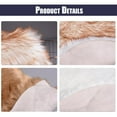 thumbnail image 3 of DONGPAI Heart Shape Faux Sheepskin Rug Soft Long Plush Fluffy Shaggy Carpet Area Mats Rugs Bedroom Sofa Decorative Floor Carpet, 3 of 7