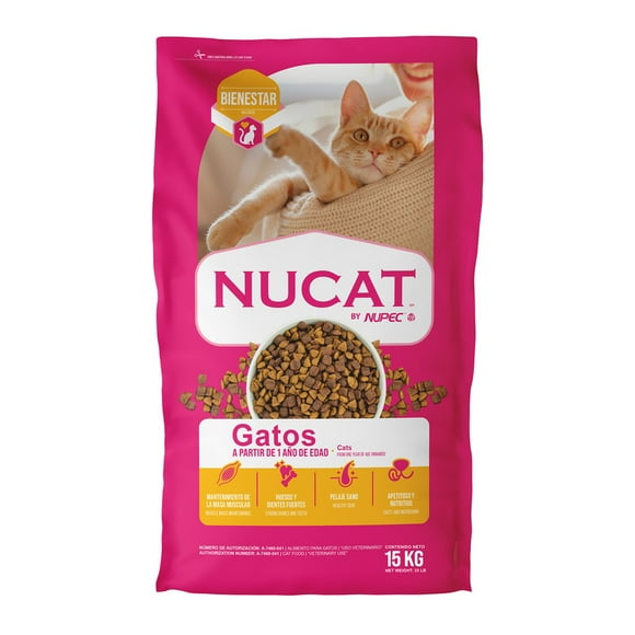 Croqueta para gato Nucat by Nupec 15Kg