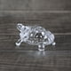 thumbnail image 2 of Adornos de animales pequeños de tortuga de cristal, manualidades de tortuga, decoraciones lindas y creativas, 2 of 5