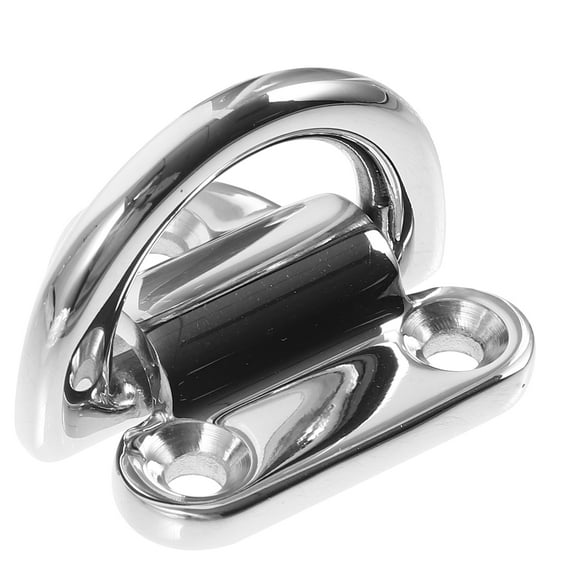 D Ring Tie Down Anchor for Truck Use Sturdy Stainless Steel Silver Color 6mm Specification