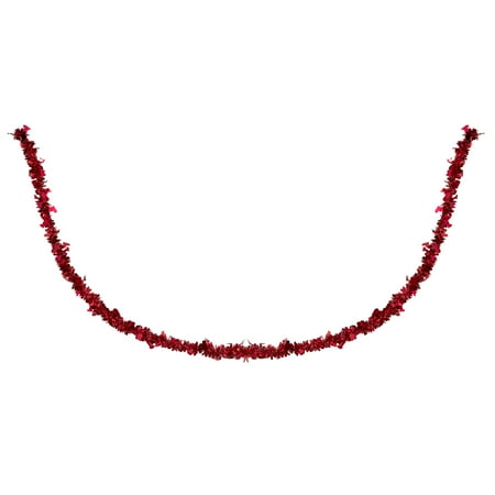 Valentine's Day Red Foil Hearts Garland, 8 ft, by Way To Celebrate