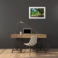 thumbnail image 3 of Hausenflock, Alan 18x13 White Modern Wood Framed Museum Art Print Titled - Summer Swing, 3 of 4