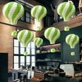 thumbnail image 5 of Hot Air Balloon Decor under $5! Bzdzmqm Hanging Hot Air Balloons Paper Lanterns, Party Decorations For Birthday Weddings, Christmas Party Decorations Gifts, 18 Inches Tissue Paper Lantern, Ceiling, 5 of 6