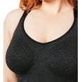 thumbnail image 6 of Sugar Candy Women's Fuller Bust Seamless Lounge Tank (for G-L US / F-HH UK cups), Charcoal, X-Small, 6 of 7