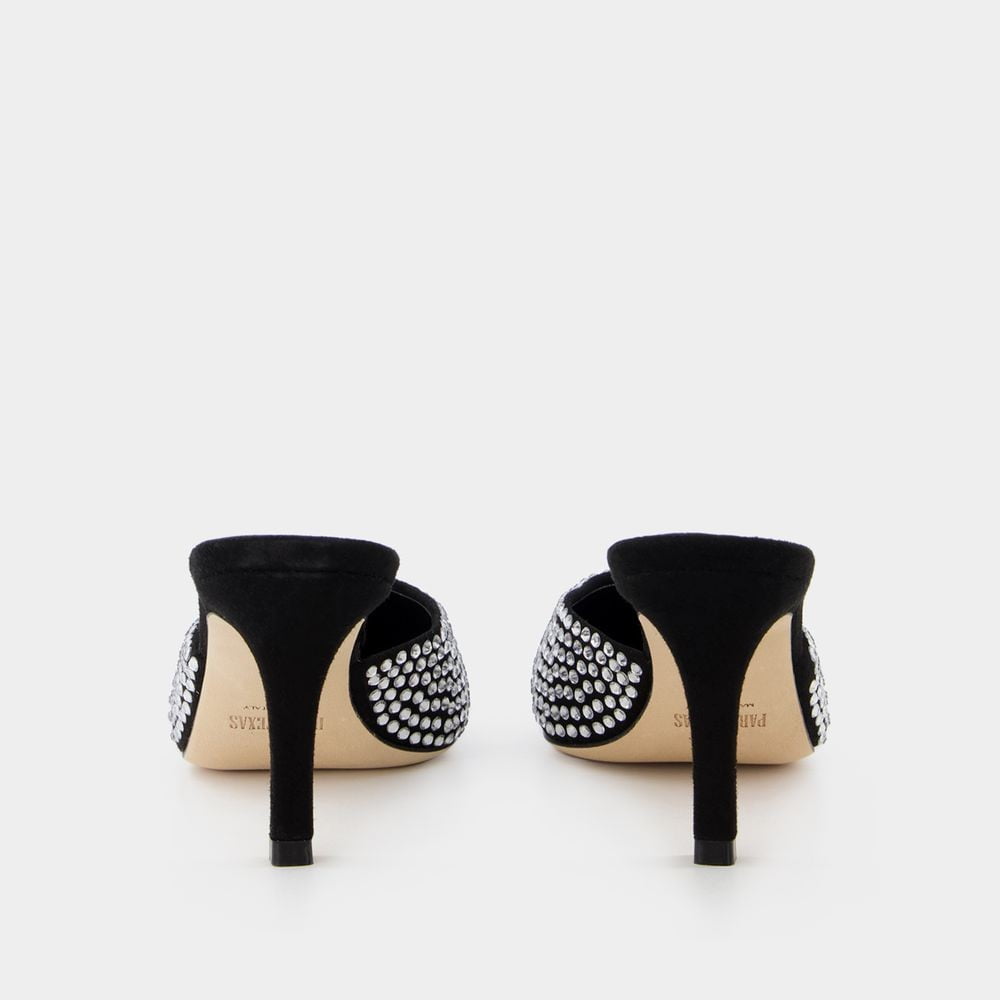 【関税込み】Hollywood 75 Mules - Paris Texas - Black Diamond Paris Texas Hollywood 75 Mules - Black Diamond Black