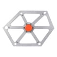 thumbnail image 1 of Regla Hexagonal De Aleación De Aluminio Regla De Ajuste De Ángulo De Sierra De Mesa Profesional Herramienta De Ajuste De Ángulo De Carpintería Magnética Para Medición De Carpintería Speravity TO005379-02, 1 of 7