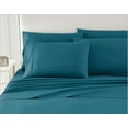 thumbnail image 5 of Sweet Home Collection 1500 Series Bed Sheets - Extra Soft Microfiber Deep Pocket 4pc Sheet Set - Teal, Twin, XL, 5 of 5