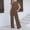 Brown, variant on 2 Piece Sets For Women Summer Travel Vacation Outfits Workout Ruched Tops Wide Leg Pants Sets Shirt And Skirt Set for Women Formal Womens Party Dress Dressy Pant Suits Dress for Women 80s Jumpsuits