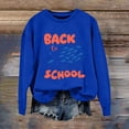 thumbnail image 2 of Gsakboxl Cardigan Sweaters for Women Cute Fish Graphic Crewneck Sweatshirt No Hood Long Sleeve Loose Casual Pullover Tops For Back To School Campus Daily Vacation Outfits for Women, 2 of 4