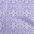 thumbnail image 1 of oneOone Rayon Purple Fabric Asian Block Floral Sewing Craft Projects Fabric Prints By Yard 56 Inch Wide, 1 of 4