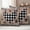 Black Brown, variant on Chicken Hen Outdoor Waterproof Pillow Covers, Rooster Animals Farmhouse White Black Plaid Vintage Decorative Rectangle Throw Pillowcase Sofa Cushion Sham for Patio/Couch/Chair, 20"x12" 2 Pack