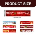 thumbnail image 3 of Christmas Decoration!Giyblacko Large Merry Christmas Banner Double Printed Xmas Decoration Snowman Christmas Tree Hanging Santa Holiday Party Home Decor For Outdoor Indoor Yard Garden Porch, 3 of 9