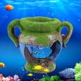 thumbnail image 2 of WALFRONT Vase en Résine Simulé Cache Maison Ornements d'Aquarium pour Aquarium, Décoration d'Aquarium en Résine, Décoration d'Aquarium en Résine Simulée, 2 of 9