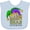 AE-Light Blue, variant on Inktastic Mardi Gras New Orleans Louisiana Jester Hat Boys or Girls Baby Bib