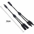 thumbnail image 4 of MC4 Solar Connection Cable, Photovoltaic Panel Connection Cable, Y-Shaped, Ip67 Waterproof, for Solar Panels, SA3, 4 of 4