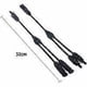 thumbnail image 4 of MC4 Solar Connection Cable, Photovoltaic Panel Connection Cable, Y-Shaped, Ip67 Waterproof, for Solar Panels, SA3, 4 of 4