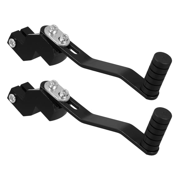 PENIKOKO 2Pcs Lever Gear Sleek Black Finish for Gear Shifting 5.50X1.97X0.98in