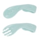 thumbnail image 5 of Cuchara De Tenedor De Entrenamiento Para Bebé, Tenedor De Aprendizaje Autoalimentable, Pequeño, Ligero, Azul, Fácil De Limpiar, Para Viajes, 5 of 7