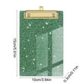 thumbnail image 3 of Daiosportswear A4 Glitter Acrylic Folder,5.9x3.9x0.8in office Clipboard,Plastic,Durable,Foldable,Pen Slot,Metal Clip,Student/office Use,Meeting Records,Writing Pad,Portable,Document Organizer, 3 of 6