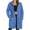Blue 01, variant on Yievot Long Hoodies for Women Casual Zip Up Long Sleeve Tunic Sweatshirts Relaxed Fit Fall Jacket Coat with Pocket