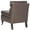 Antique Brown/Espresso, variant on SAFAVIEH Randy Transitional Upholstered Slipper Chair w/ Casters, Lime Green/White