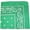 Green, variant on 12 Pack Daily Basic 100% Cotton 22 x 22 in Paisley Printed Bandana